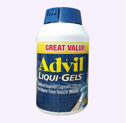 Viên Uống Giảm Đau Hạ Sốt Advil Liqui Gels Chai 200 Viên  266128