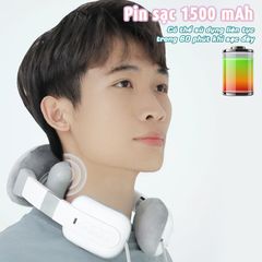 Máy massage cổ vai gáy pin sạc ST-321 - Công nghệ xoa bóp kết hợp chườm nóng