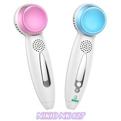 Máy Massage Mặt Nóng Lạnh Nikio NK-127 - Thiết Bị Chăm Sóc Da Tươi Trẻ, Xoá Nếp Nhăn, Giảm Thâm Quầng Mắt