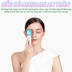 Máy Massage Mặt Nóng Lạnh Nikio NK-127 - Thiết Bị Chăm Sóc Da Tươi Trẻ, Xoá Nếp Nhăn, Giảm Thâm Quầng Mắt