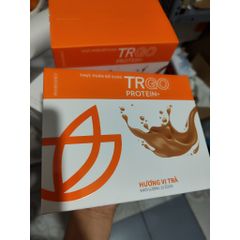 Thực phẩm bổ sung TRGO Protein+ Hộp 15 Gói - Bổ Sung Năng Lượng và Protein Đậu Nành 22G/Gói cho Người Trưởng Thành