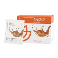 Thực phẩm bổ sung TRGO Protein+ Hộp 15 Gói - Bổ Sung Năng Lượng và Protein Đậu Nành 22G/Gói cho Người Trưởng Thành