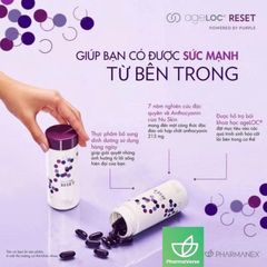Thực phẩm bảo vệ sức khỏe ageLOC® Reset 60 viên - Hỗ trợ chống oxy hóa và nâng cao sức khỏe từ Mỹ