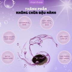 Viên Uống Cân Bằng Nội Tiết Man.hae Menopause 90 Viên - Hỗ Trợ Phụ Nữ Thời Kỳ Mãn Kinh, Dễ Dàng Mang Theo