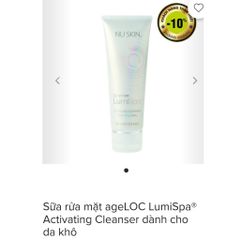 Sữa Rửa Mặt Lumispa Nu.Skin - Dành Cho 5 Loại Da, Làm Sạch Sâu, Ngăn Ngừa Mụn, Dưỡng Ẩm, Hàng Chính Hãng