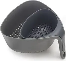 Bộ rổ nhựa Joseph Joseph 40094 - Set 2 món có tay cầm, tiết kiệm không gian, dễ sử dụng cho nhà bếp hiện đại