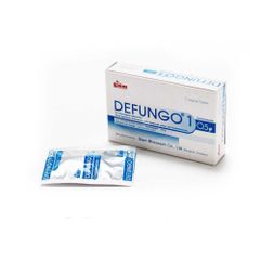 Viên đặt DEFUNGO 1 - Giúp điều trị triệu chứng viêm nhiễm, khôi phục độ đàn hồi cho vùng kín, giảm nấm và khí hư khó chịu
