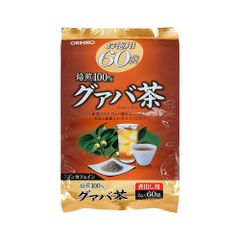 Trà Lá Ổi Orihiro - 60 Túi Lọc Thảo Mộc Hàng Đầu Nhật Bản, Giúp Tiêu Hóa Và Bổ Sung Vitamin, Sản Phẩm Tự Nhiên Cho Sức Khỏe