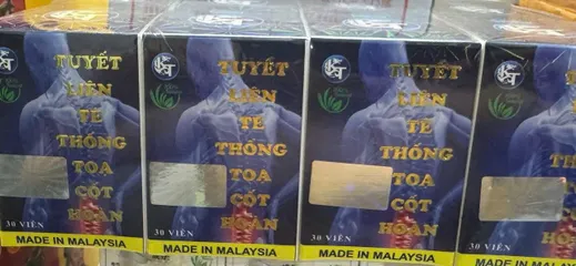 Tuyết Liên Tê Thống Tọa Cốt Hoàn Hỗ Trợ Giảm Đau Mỏi Xương Khớp