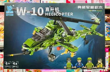 Đồ Chơi Lắp Ráp Mô Hình Máy Bay KY7239 - Bộ 4 Mẫu Quân Sự Sáng Tạo cho Trẻ em, Đồ Chơi Lego Giáo Dục Thú Vị