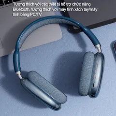 Tai Nghe Bluetooth P9 Chụp Tai Không Dây - Chất Lượng Âm Thanh Vòm 360° Lọc Âm Xuất Sắc Chơi Game và Nghe Nhạc
