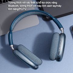 Tai Nghe Bluetooth P9 Không Dây Chơi Game Âm Thanh Vòm 360° Lọc Âm Siêu Tốt, Thiết Kế Thời Trang Cho Game Thủ và Người Yêu Nhạc