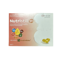 Viên Uống Nutristill 90 - Bổ Sung DHA, EPA, Vitamin cho Bà Bầu, Hỗ Trợ Sức Khỏe Phụ Nữ Mang Thai - Hộp 30 Viên
