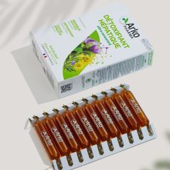 Arkopharma Arkofluides Detoxifiant Hepatique - Hỗ trợ Giải Độc Gan, Làm Đẹp Da - Hộp 20 Ống