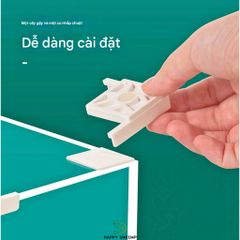 Bộ Chân Đỡ Bể Kính Để Bàn - Bộ 5 Miếng Bọc Góc Chân An Toàn, Dễ Dàng Sử Dụng Cho Hồ Cá Thú Cưng