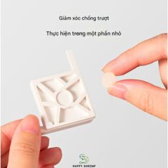 Bộ Chân Đỡ Bể Kính Để Bàn - Bộ 5 Miếng Bọc Góc Chân An Toàn, Dễ Dàng Sử Dụng Cho Hồ Cá Thú Cưng
