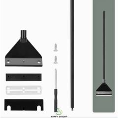 Dao Cạo Rêu Bể Cá Wyin - Không Gỉ, Dài 45cm, Bao Gồm 5 Lưỡi Thay Thế, Vệ Sinh Hồ Kính Hiệu Quả, Phụ Kiện Thủy Sinh