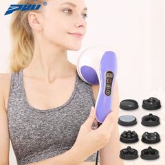 Máy massage cầm tay Puli PL-603AC3 - 8 đầu massage thông minh, châm cứu hồng ngoại giảm đau hiệu quả cho toàn thân