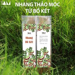 Nhang Thảo Mộc 30cm - Nhang Vỏ Quýt, Vỏ Bưởi, Bồ Kết, Oải Hương và Hương Thảo Tự Nhiên, Thân Thiện Môi Trường