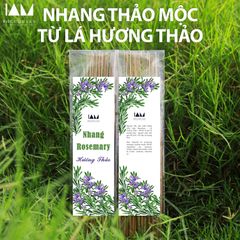 Nhang Thảo Mộc 30cm - Nhang Vỏ Quýt, Vỏ Bưởi, Bồ Kết, Oải Hương và Hương Thảo Tự Nhiên, Thân Thiện Môi Trường