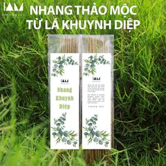 Nhang Thảo Mộc 30cm - Nhang Vỏ Quýt, Vỏ Bưởi, Bồ Kết, Oải Hương và Hương Thảo Tự Nhiên, Thân Thiện Môi Trường
