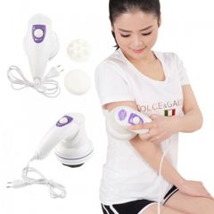 Máy massage bụng cầm tay 3 đầu Puli PL-602 - Giảm đau, làm đẹp da, thư giãn hiệu quả, công nghệ Hàn Quốc, quà tặng sức khỏe lý tưởng