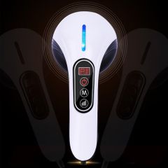 Máy massage bụng cầm tay Puli PL-607AC3 - 8 đầu massage tiện lợi, hồng ngoại thông minh, giảm đau nhức hiệu quả, công nghệ Hàn Quốc