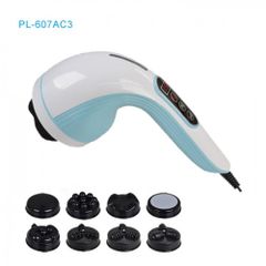 Máy massage bụng cầm tay Puli PL-607AC3 - 8 đầu massage tiện lợi, hồng ngoại thông minh, giảm đau nhức hiệu quả, công nghệ Hàn Quốc
