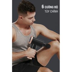 Súng Massage Cầm Tay Puli PL-660DC1 - 6 Đầu, Công Nghệ Hàn Quốc, Sạc Pin, Thư Giãn Cơ Bắp Tại Nhà, Tần Số 1300 Nhịp/Phút
