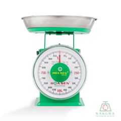 Cân Đồng Hồ Lò Xo Hoa Sen 1kg - Cân Tiểu Ly Chính Xác, Bền Bỉ Dùng Gia Đình và Tiểu Thương