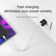 Củ Sạc Nhanh Kumi 20W Công Nghệ GaN - Siêu Nhỏ Gọn, Sạc Nhanh An Toàn, Tương Thích iPhone và Android