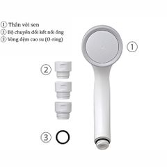 Bộ Vòi Sen Tắm Điều Chỉnh Áp Suất Nước Takagi JSA122AS - Tiết Kiệm Nước, Thiết Kế Hiện Đại, Thư Giãn Tối Đa