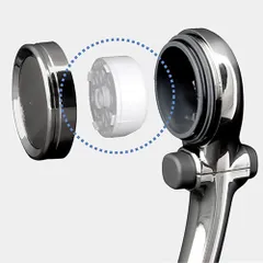 Bộ Vòi Sen Tắm Mạ WT Có Nút Dừng Takagi JSB122MAS - Tiết Kiệm Nước, Dòng Nước Êm Dịu Cho Da Nhạy Cảm, Thiết Kế Sang Trọng