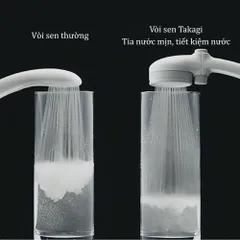 Vòi Sen Tắm Takagi WT Có Nút Dừng JSB122AS - Tiết Kiệm Nước, Thiết Kế Hiện Đại, Phù Hợp Cho Gia Đình