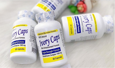Viên Uống Trắng Da Ivory Caps - Cải Thiện Sắc Tố Da, Giúp Da Sáng Khỏe, 60 Viên Hỗ Trợ Làm Trắng Da Từ Thiên Nhiên