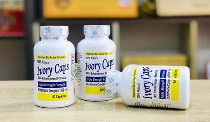 Viên Uống Trắng Da Ivory Caps - Cải Thiện Sắc Tố Da, Giúp Da Sáng Khỏe, 60 Viên Hỗ Trợ Làm Trắng Da Từ Thiên Nhiên
