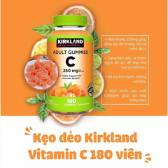 Kẹo Dẻo Bổ Sung Vitamin C 250Mg Signature Adult Gummies 180 viên
