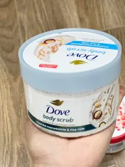 Kem Dưỡng Trắng Da Tẩy Tế Bào Chết DOVE 298g - Dưỡng ẩm Sâu, Giúp Da Mịn Màng Tươi Sáng, Mẫu Mới Nhập Từ Mỹ