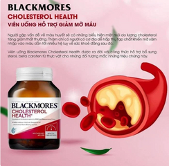 Viên Uống Giảm Cholesterol Blackmores Cholesterol Health 60 Viên 266150