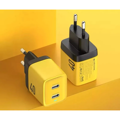 Củ Sạc Nhanh 40W Wekome - 2 Cổng Siêu Tốc Nhỏ Gọn, Sạc Nhanh Cho Điện Thoại và Máy Tính Bảng