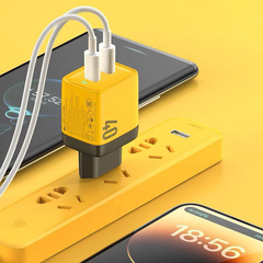 Củ Sạc Nhanh 40W Wekome - 2 Cổng Siêu Tốc Nhỏ Gọn, Sạc Nhanh Cho Điện Thoại và Máy Tính Bảng