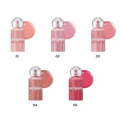 Má Hồng Dạng Kem Peripera Syrupy Tok Cheek - Hiệu ứng Glowy Blush, Gel-Cream Dễ Tán, Giữ Lâu, Phù Hợp Nhiều Tone Da