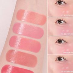 Má Hồng Dạng Kem Peripera Syrupy Tok Cheek - Hiệu ứng Glowy Blush, Gel-Cream Dễ Tán, Giữ Lâu, Phù Hợp Nhiều Tone Da