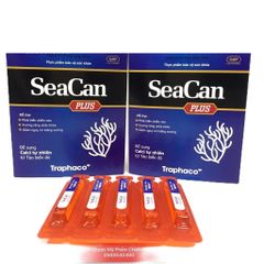 SeaCan Plus - Bổ Sung Canxi Từ Tảo Biển Đỏ Nhập Khẩu, Giúp Xương Khỏe Mạnh, Vitamin D3 Tăng Cường Hấp Thụ Canxi