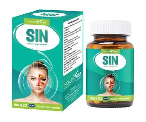 Viên uống hỗ trợ giảm xoang SIN 30 Viên, nhập khẩu từ Mỹ