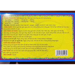Combo 10 Gói Giải Độc Gan Giải Phong Hoàn Gold 16g - Hỗ Trợ Táo Bón, Mẩn Ngứa, Nổi Mề Đay, Men Gan Cao