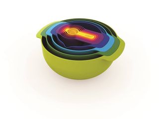 Bộ Dụng Cụ Xếp Lồng 9 Món Joseph Joseph Nest Plus - Dụng Cụ Nấu Ăn Đa Năng Nhiều Màu, Tiết Kiệm Diện Tích Lưu Trữ