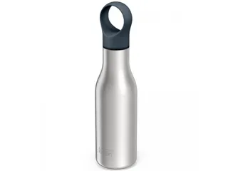 Bình Giữ Nhiệt Joseph Joseph Loop Coral 500ml - Chống Ngưng Tụ, Giữ Nóng 12 Giờ, Lạnh 24 Giờ, Thép Không Gỉ 18/8