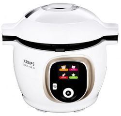 Nồi cơm điện đa năng Krups Cook4Me+ 6L - Nấu nhanh 150 công thức tự động, điều khiển thông minh, công suất 1600W