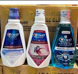 Nước Súc Miệng Crest White Brilliance Whitening 1L - Hơi Thở Thơm Mát, Làm Trắng Răng Tự Nhiên, Giải Pháp Chăm Sóc Răng Miệng Tốt Nhất
